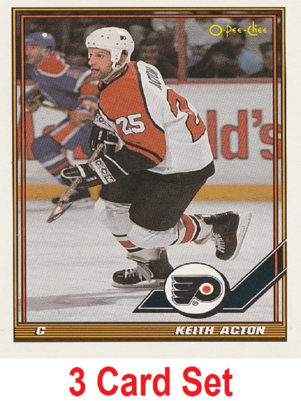 Keith Acton Hockey Card Collection